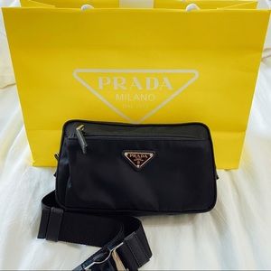 Prada Logo belt bag